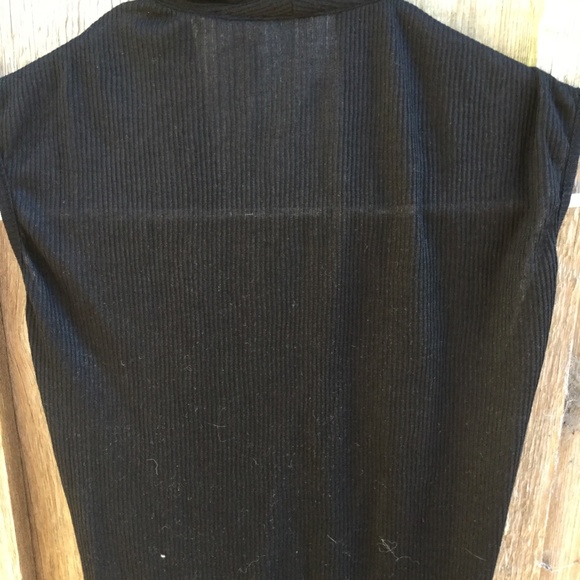 NEW Unique 21 Black Wrap Bodysuit. - Picture 5 of 6